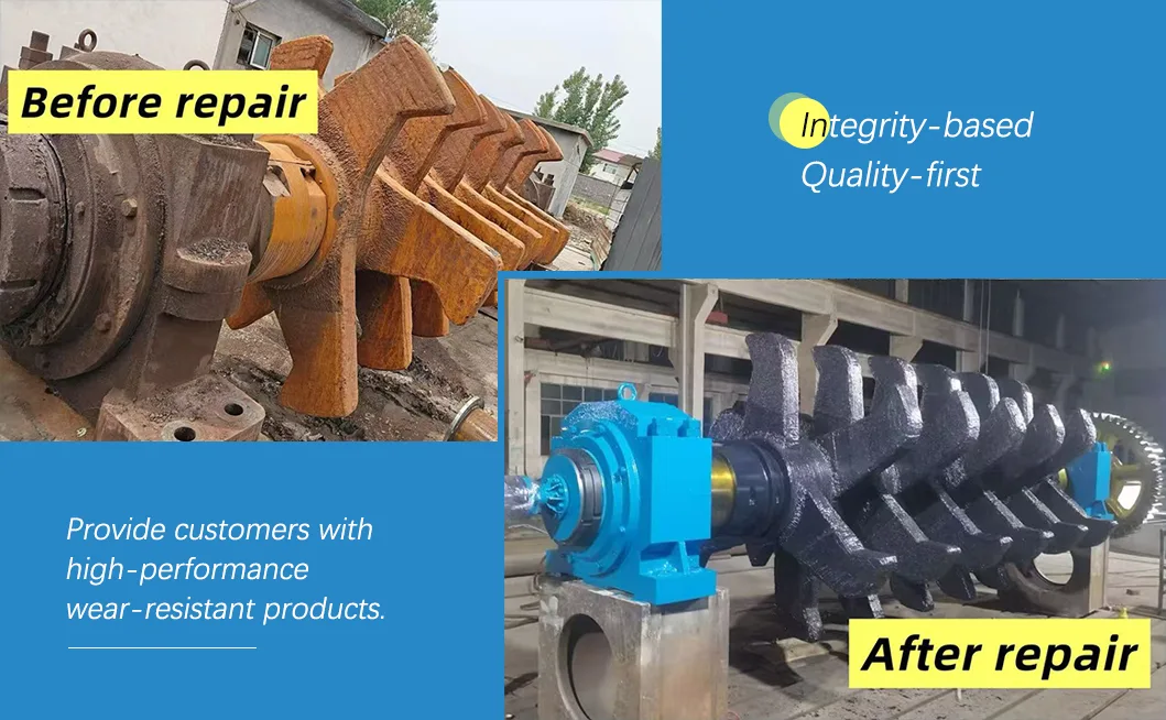 Riparazione del rullo singolo della macchina di sinterizzazione