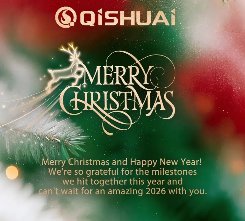 Buon Natale! Auguri di buone feste e soluzioni resistenti all'usura dalle attrezzature resistenti all'usura di Shandong Qishuai
