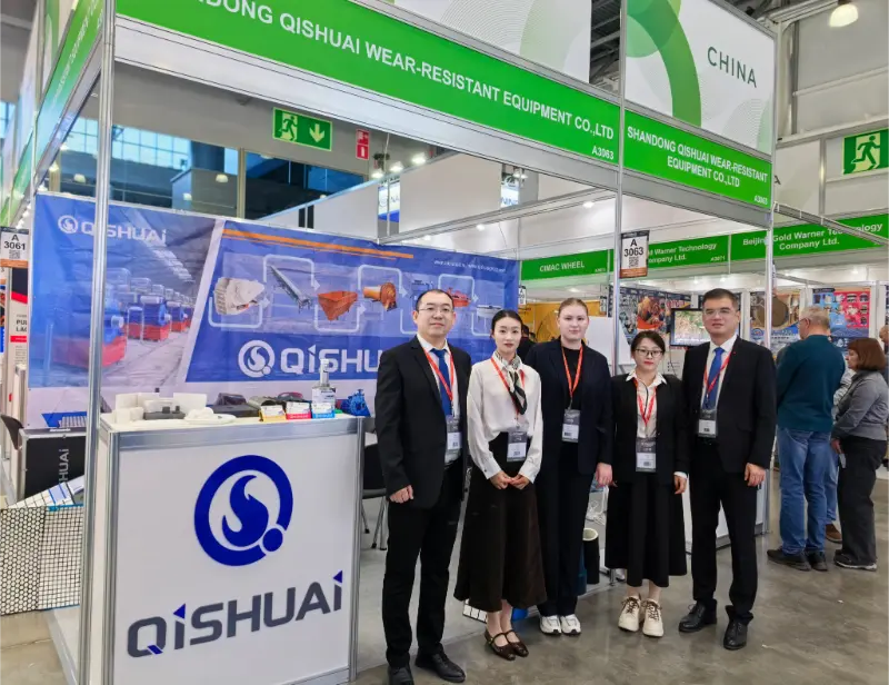 Shandong Qishuai è arrivato allo stand A3063 nel padiglione 1 di Mining World Russia. Saremo lieti di darvi il benvenuto al nostro stand per le discussioni.