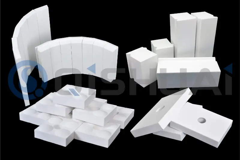 Prodotti ceramici in allumina altamente resistenti all'abrasione