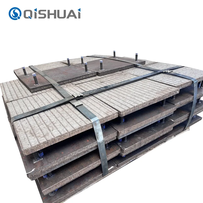 Piastra antiusura per saldatura cromata