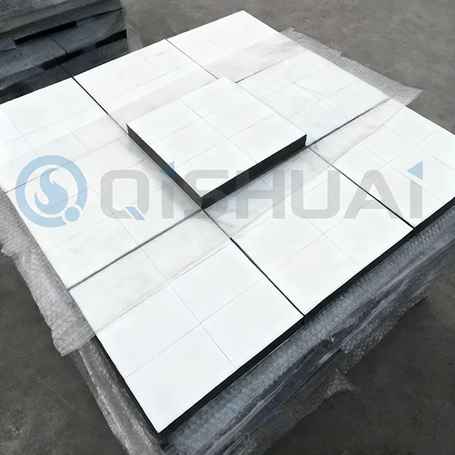 Rubber Embedded Ceramic Wear Tile Panel