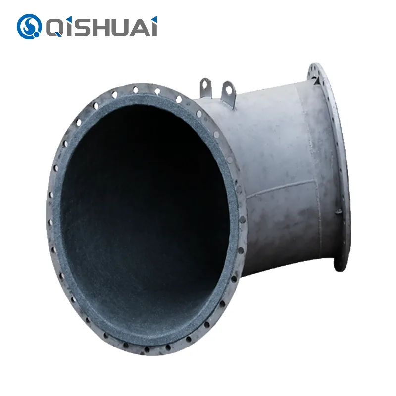 Gomito composito rivestito in Sic